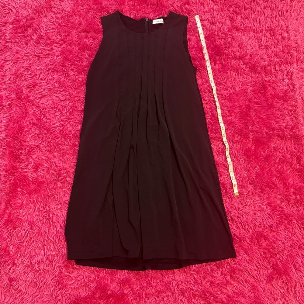 Calvin Klein Elegant Sleeveless Black Dress B017